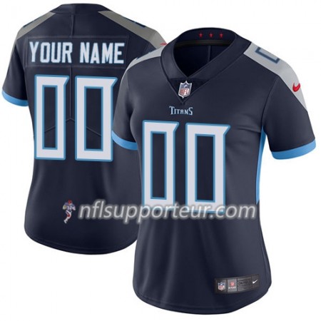 Maillot Femme Tennessee Titans Personnalisé Bleu 